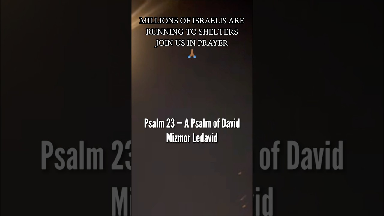 MILLIONS OF ISRAELIS ARE RUNNING TO SHELTERSJOIN US IN PRAYER🙏🏾