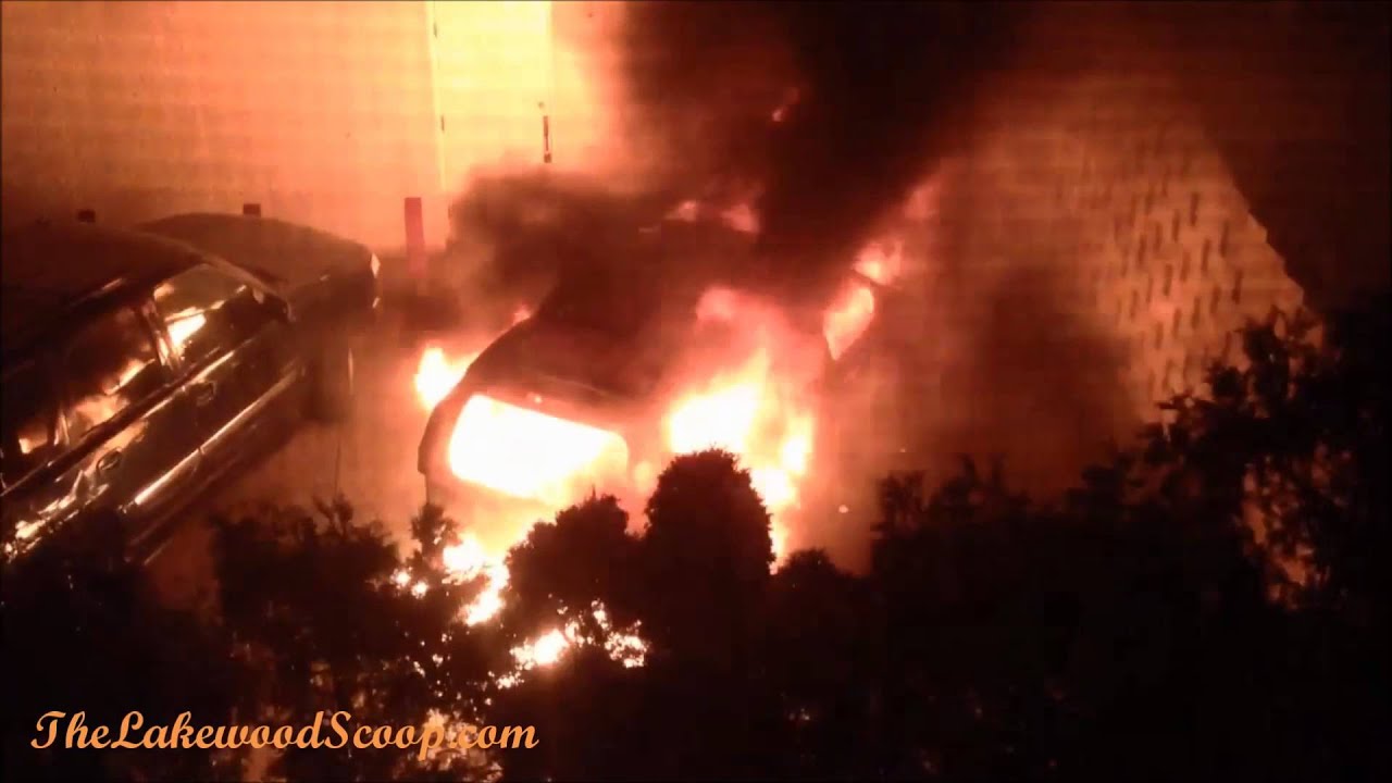 David K Car Fully Engulfed Atlantic City