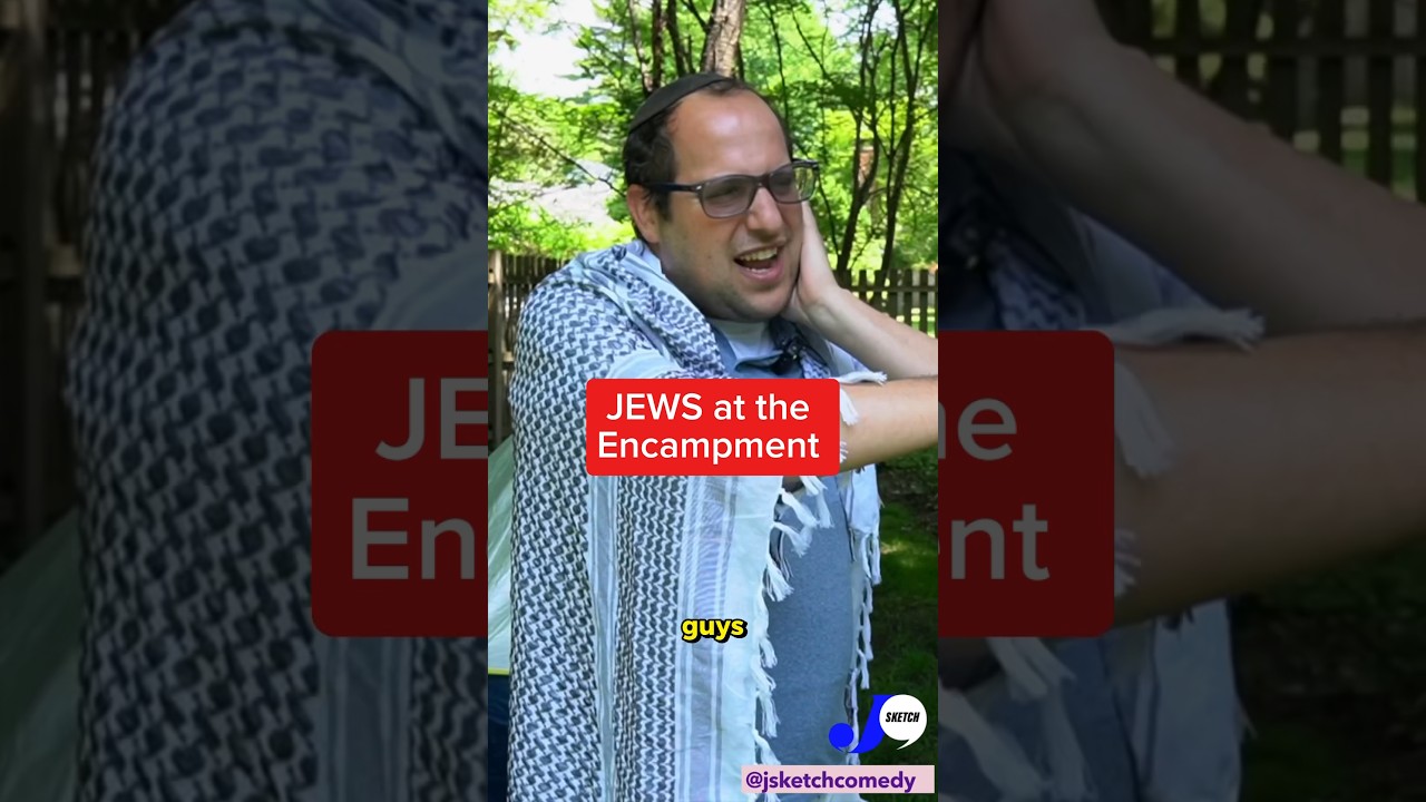 JEWS at the Encampment #shorts #comedy #sketchcomedy #parody  #israel #israelhamaswar #protest