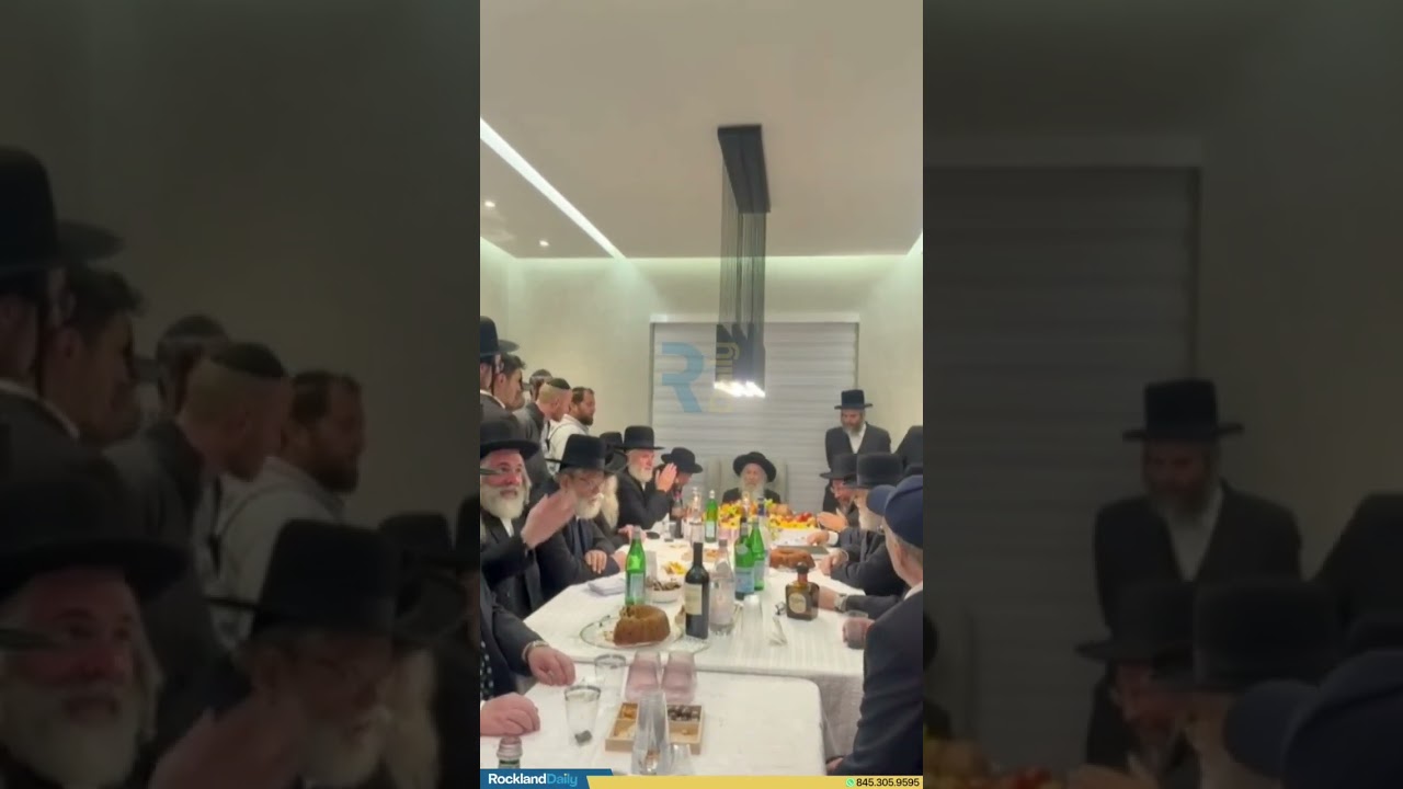 Chamishu Asar Bishvat Tish by Hatzadik Reb Mordche Steiner, in Florida.