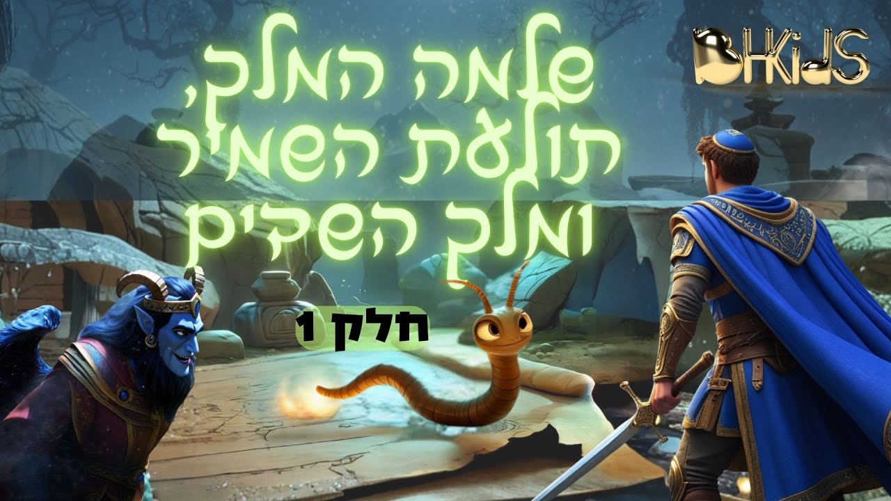 שלמה המלך, תולעת השמיר ומלך השדים- חלק 1 | סיפורי שלמה המלך בהמחשת AI