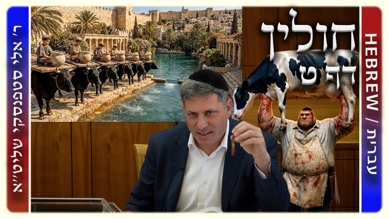 מרכז דף יומי - חולין דף ט. - ר' אלי סטפנסקי שליט"א