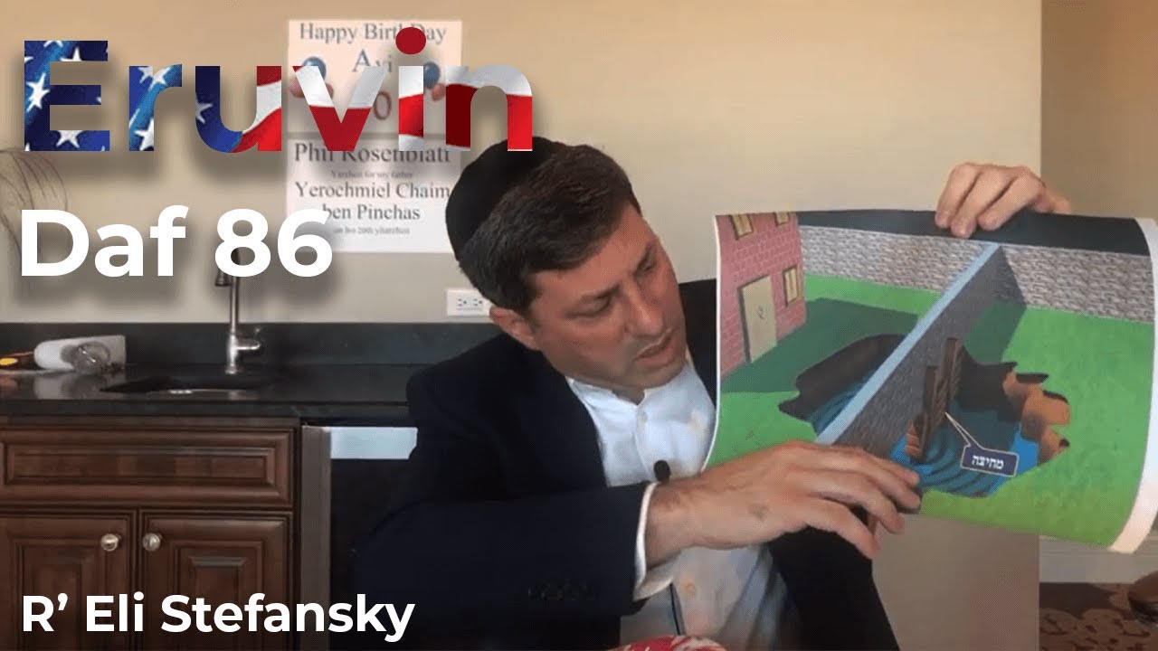 Daf Yomi Eruvin Daf 86 by R’ Eli Stefansky