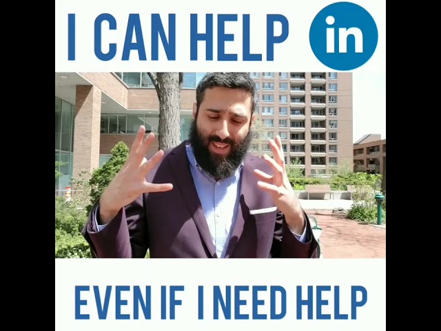 I can help someone else, even I need help myself.