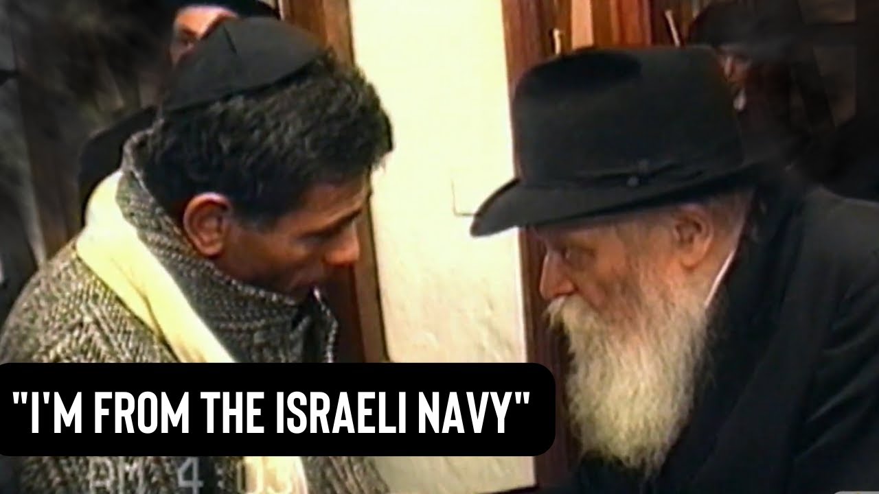 'I heard you were also in the Navy': Israeli sailor to the Rebbe