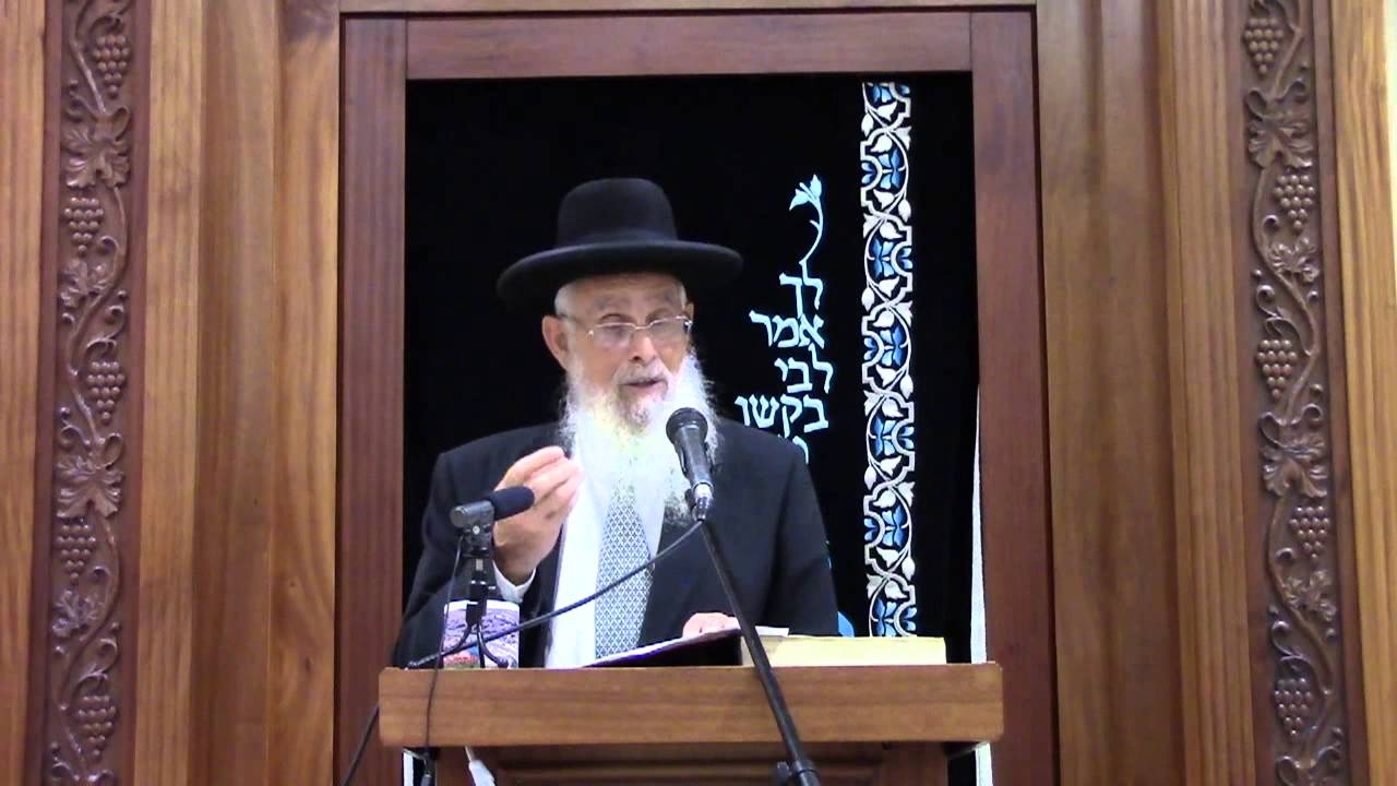 הרב יעקב אריאל - שיעור כללי - כד' אלול התשע"ה