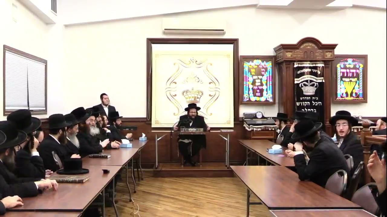 ר' יואל רוטה - געזונטע קינדער - ה' וישלח תשפ''ב לאברכים - R' Yoel Roth