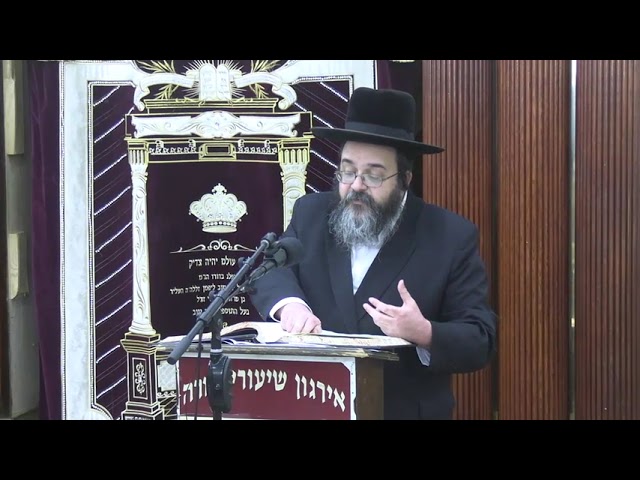 שיעור כללי בהלכות ספר תורה - ר' שלמה יצחק ביקסנשפאנער שליט"א