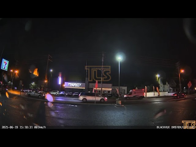 Dashcam video captures accident with ambulance in Lakewood
