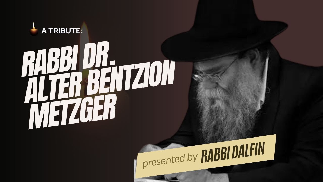 Rabbi Dr. Alter Bentzion Metzger - Stern College, Translator & Fiery Chasid - RC Dalfin