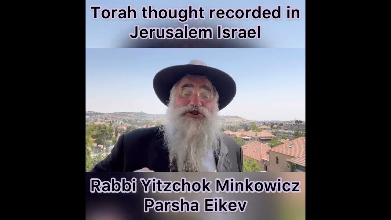 How can we stay totally connected to G-D? Rabbi Minkowicz Torah Lesson Parsha Eikev