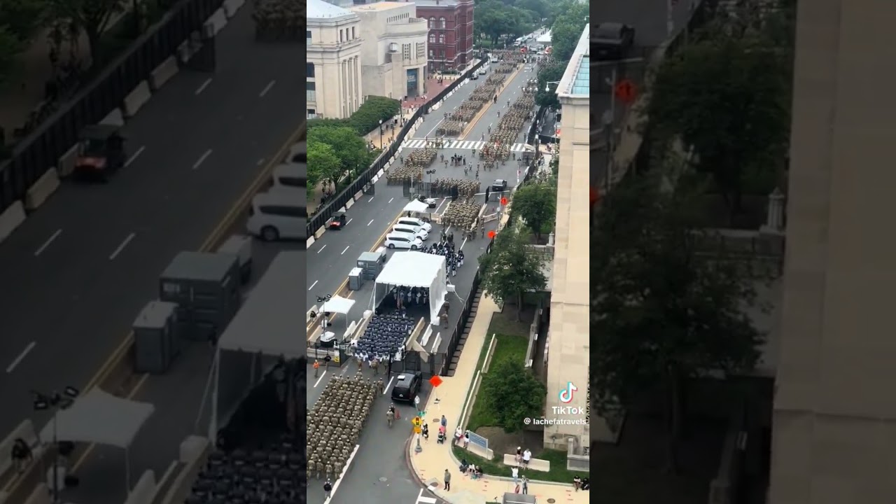 usa live video from Washington parade