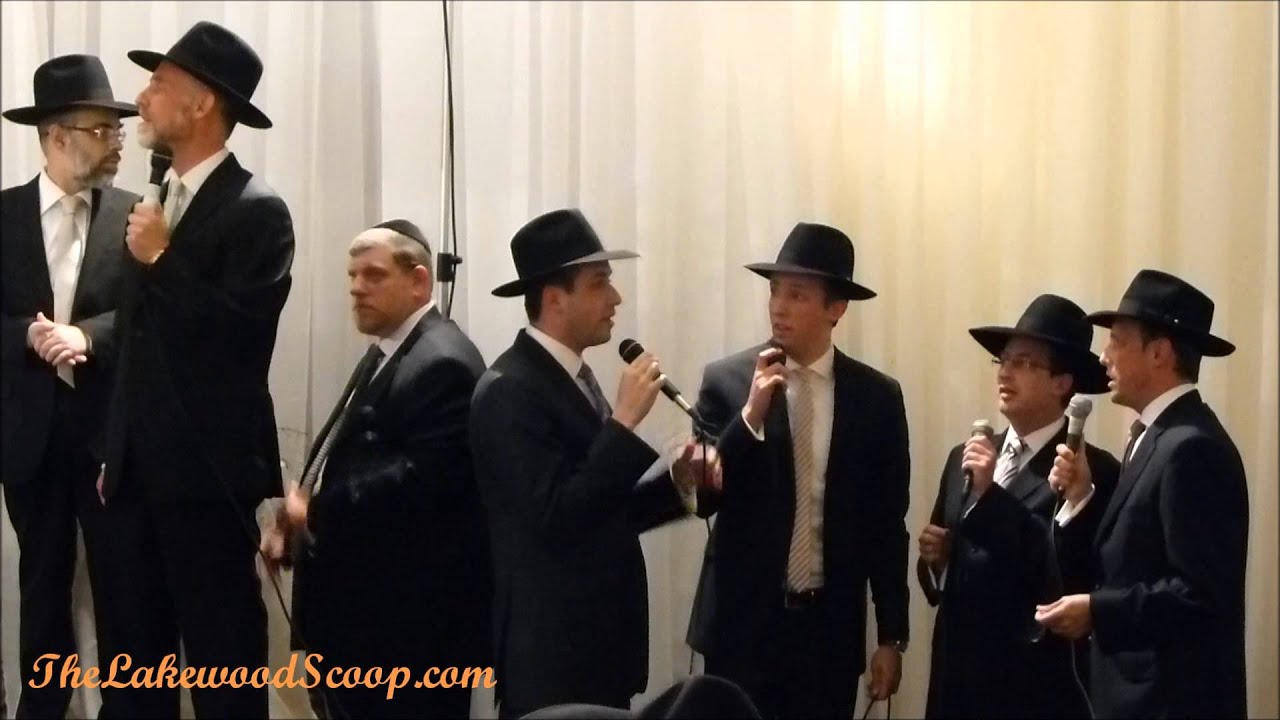 Acheinu Shapiro Brothers at Wedding of son of R YM Shapiro Lakewood