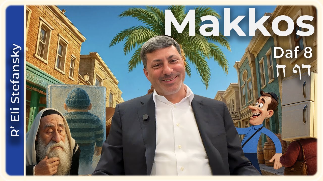 Daf Yomi Makkos Daf 8 by R’ Eli Stefansky