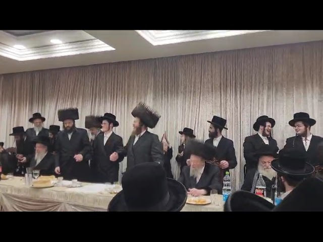 שמחת האירוסין בחצרות ספינקא בית שמש - ביאלא פשיסחא - זאלזיץ