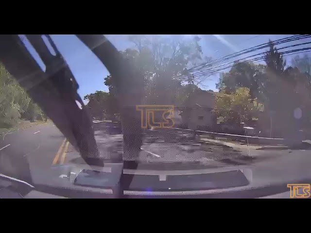 Dashcam captures accident in Manchester