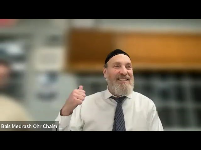 Maharal Shiur Parshas Va'era with Rabbi Simcha Bunim Berger at Scheiner's Shul