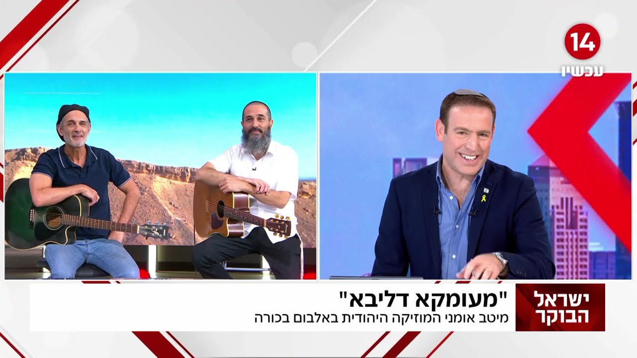 נתי רביץ ורועי לביא בריאיון לעידו טאובר בערוץ 14 | Meumka Deliba Project On Channel 14