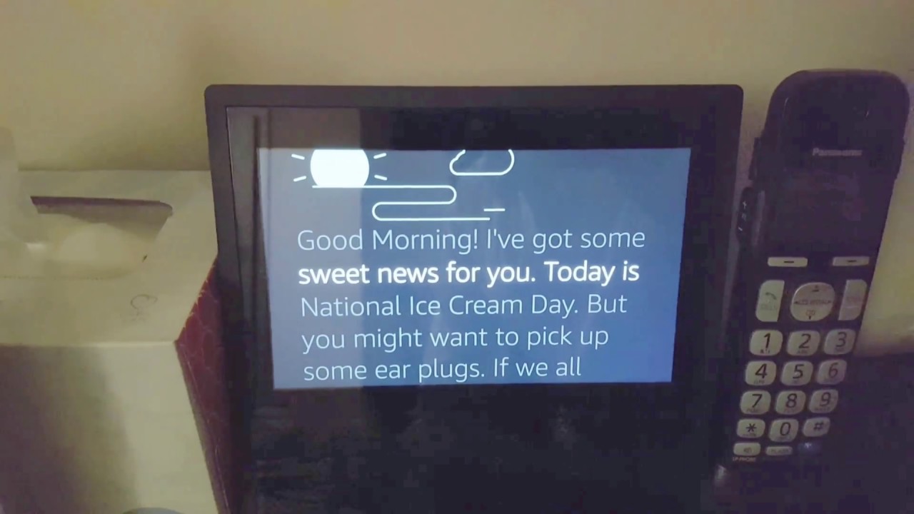 Humor: Alexa, Good Morning!