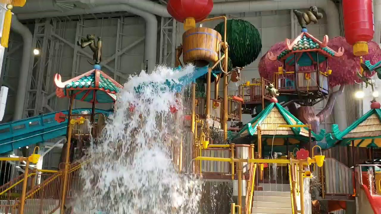 Dream works water park at the American dream mall