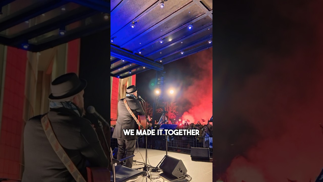We made it together! Amazing event in Amsterdam Thank you @christenenvoorisrael