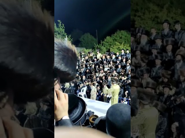 שב״ק מיט הרה״צ רבי אלימלך בידערמאן שליט״א באתרא קדישא מירון