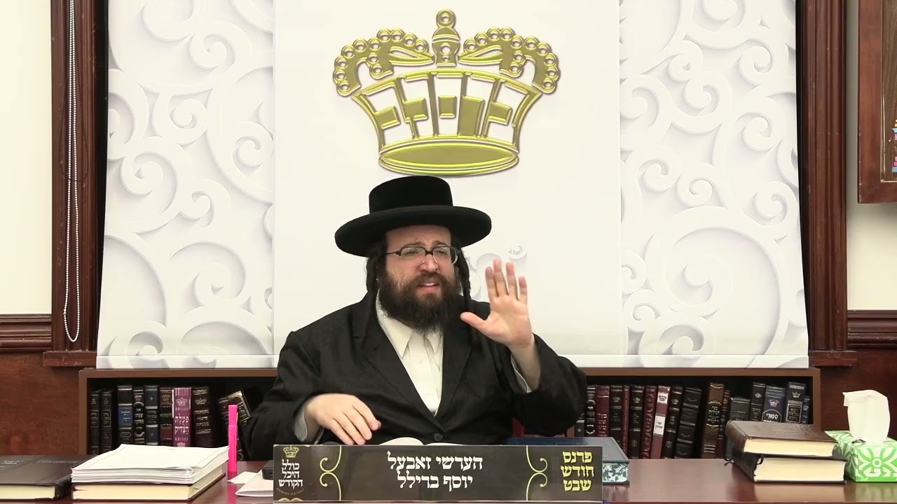 ר' יואל רוטה - איך זאג נישט ניין - א' בשלח תשפ''ה - R' Yoel Roth