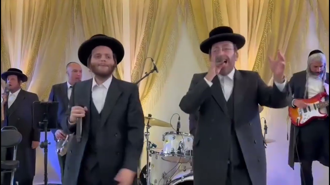 זאנוויל ויינברגר עם ארהלה סמט ותזמורת של יולי דיקמן בחתונת נינתו של הפני מנחם זצוק״ל