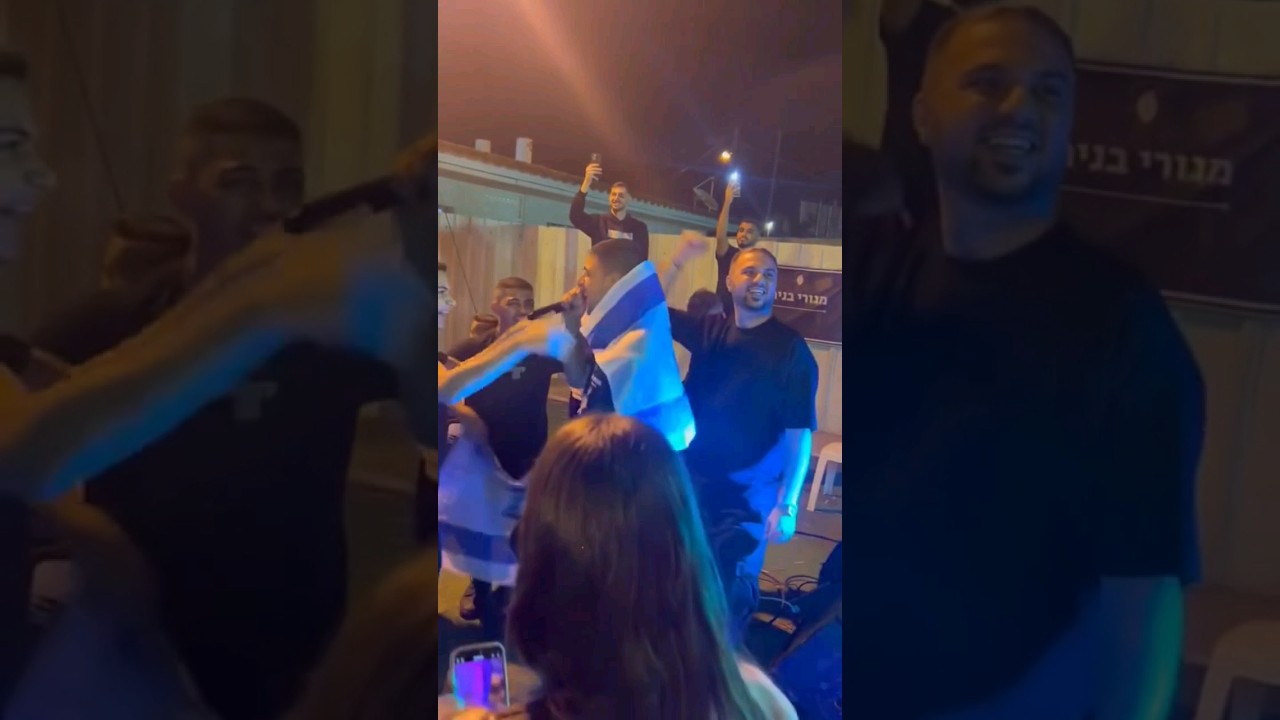 אביעד סהר שר לחיילים את השיר "כובשים את עזה" של דניאל סעדון