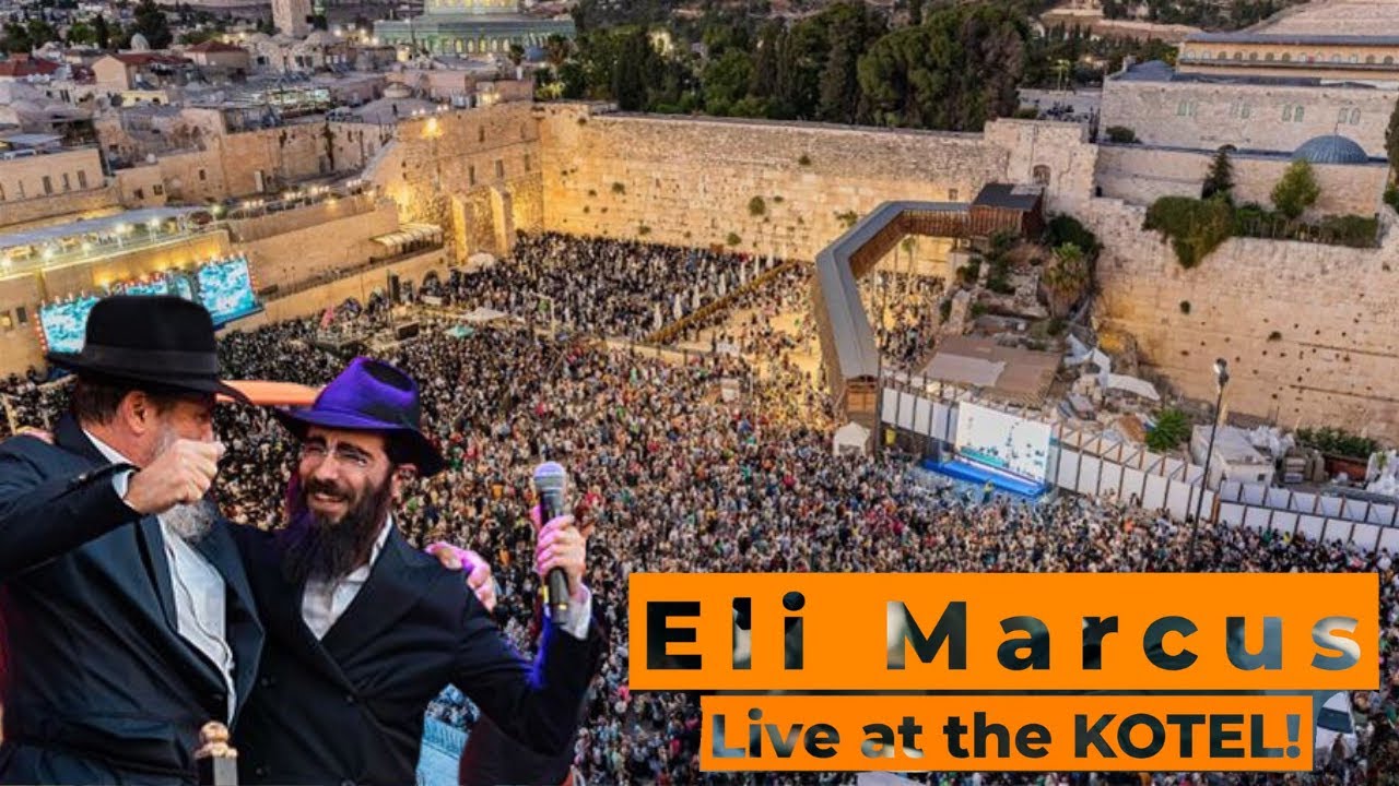 23,000 People Sing & Dance at The Kosel! | Eli Marcus in Israel