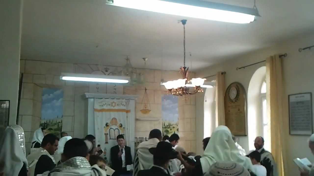 Carlebach Hallel on Pesach 2012.
The house of love and prayer, Tzfat
