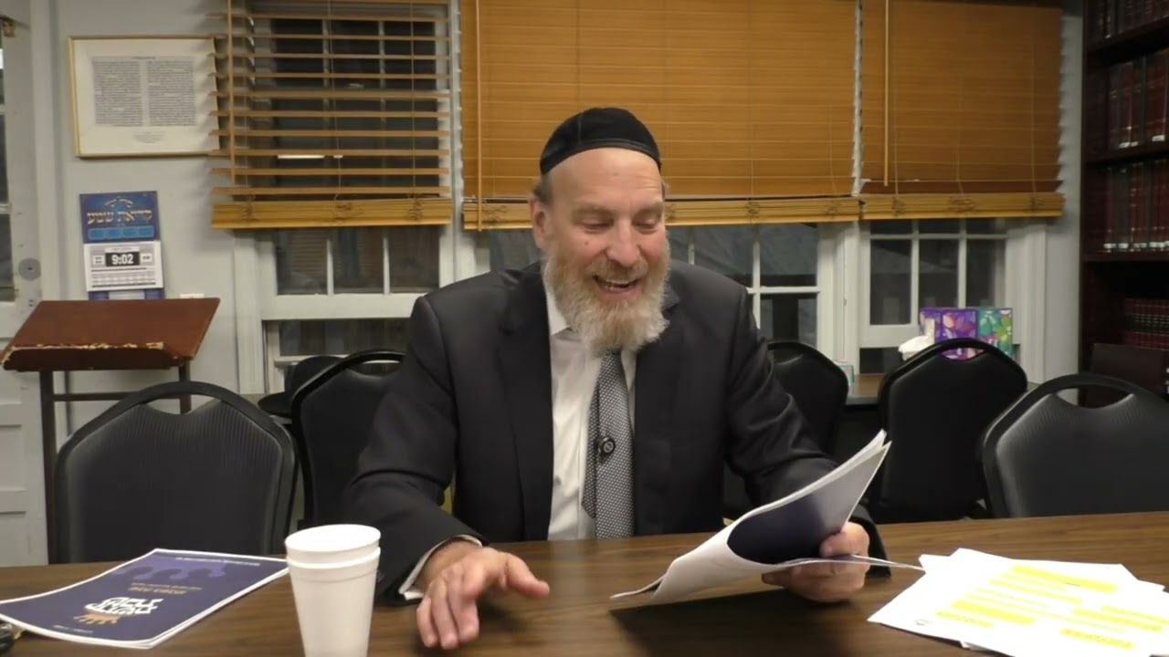 Asking others to perform Melochos on Shabbos that you can’t do - Shiur by Rabbi Simcha Bunim Berger