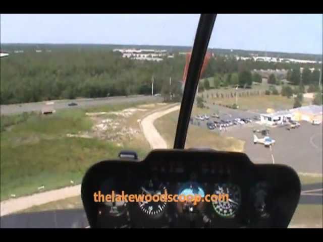 EXCLUSIVE Helicopter Rides Come To Lakewood Footage From Ground and Air