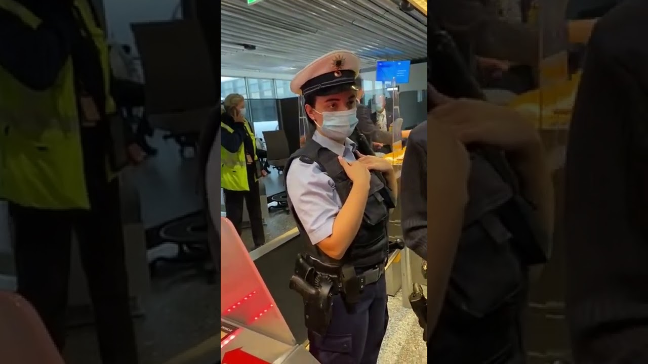 Lufthansa Flight 1334: We have to cancel you. You know why it was.
