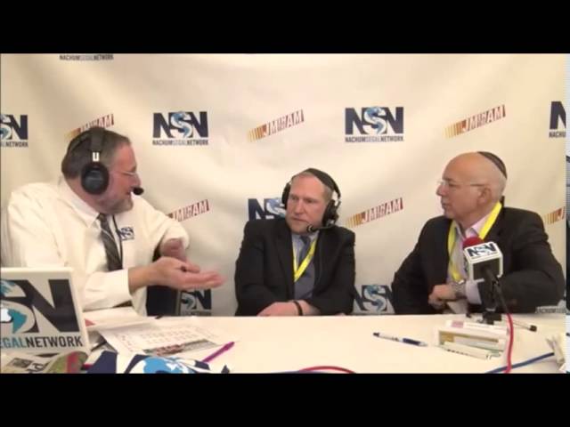 Nefesh B'Nefesh Mega Event: Nachum Segal Interviews Rabbi Fass And Tony Gelbart