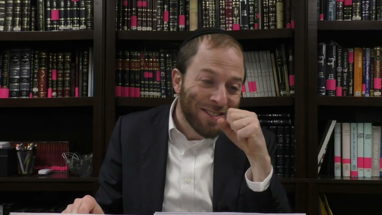 PARSHAS VAYECHI  DIVIDING CHUMASHIM IN A SEFER TORAH - Shiur by Rabbi Nachum Scheiner