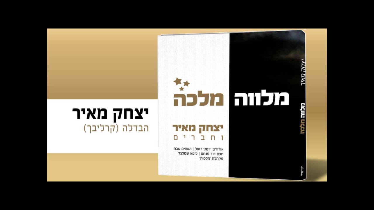 יצחק מאיר - הבדלה (קרליבך) | Yitzchak Meir - Havdalah (Carlebach)