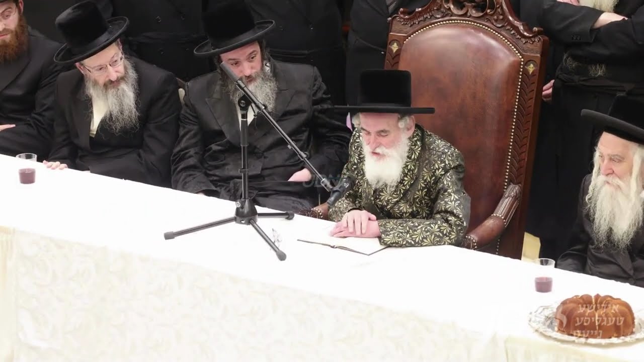 מעמד קבלת פנים פאר האדמו"ר מוויזניץ אין לעיקוואד