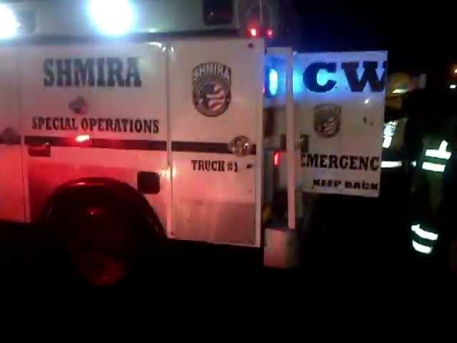 CWSP Shmira of Boro Park working with Canarsie Hatzolah during Hurricane Sandy