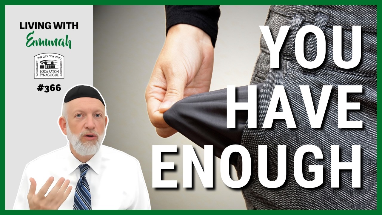 There's no "IF ONLY" | Living with Emunah #366