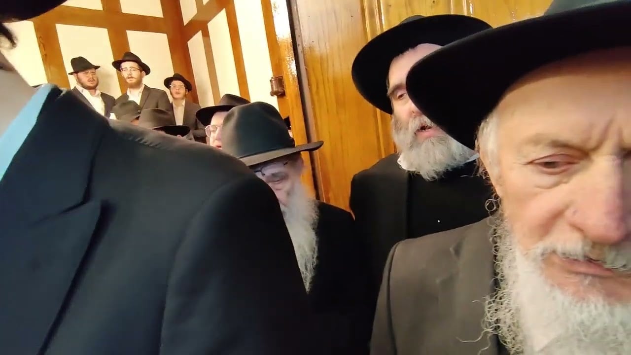 Third Night of Chanukah in the Rebbe's Room