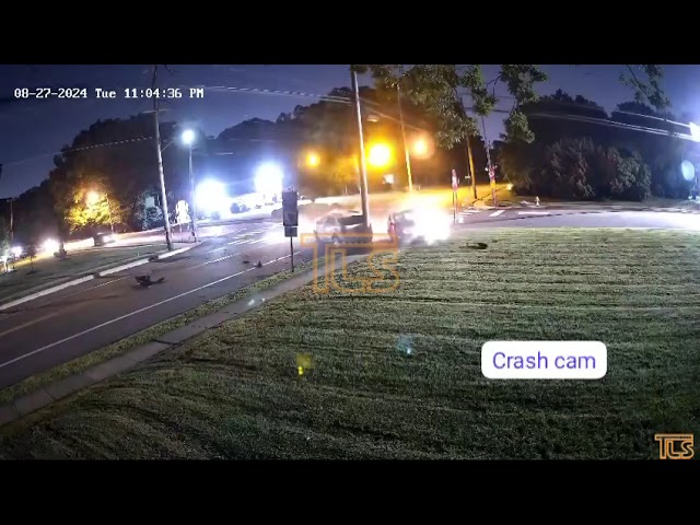 Surveillance video captures accident in Toms River