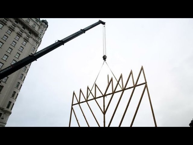 Biggest Menorah In The World, 36 Feet Tall, Being Built In Manhattan