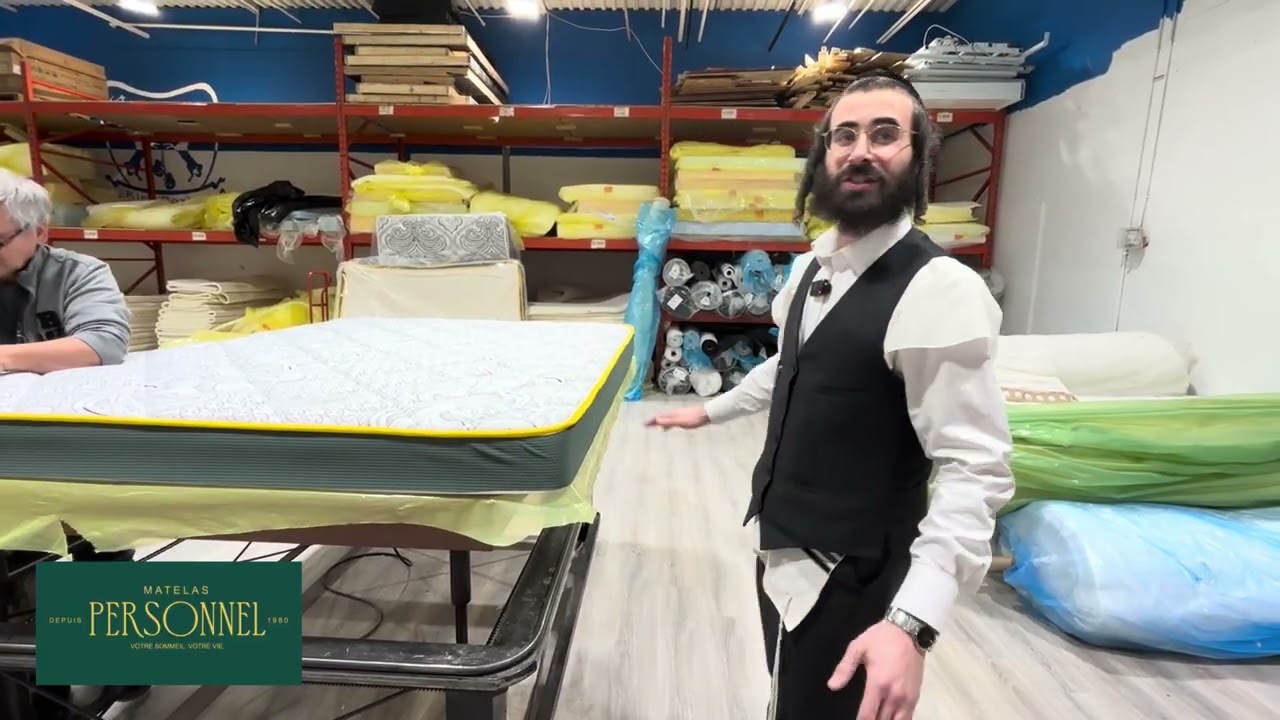 Let’s build a Mattress @Matelas Personnel