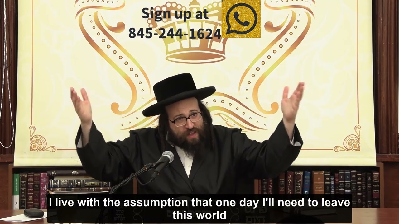 Rabbi Yoel Roth - Living with Hashem in every situation