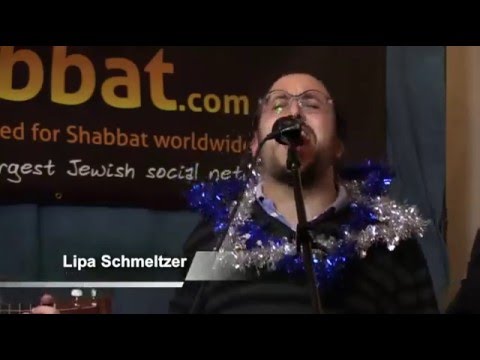 Lipa Shmeltzer performance and interview on Shabbat.com's Chanukah Telethon
