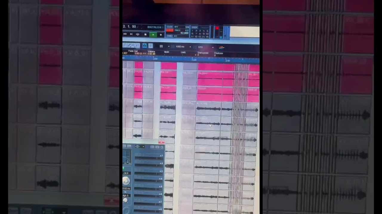 Sanhedrin behind the scene | strings editing to mix