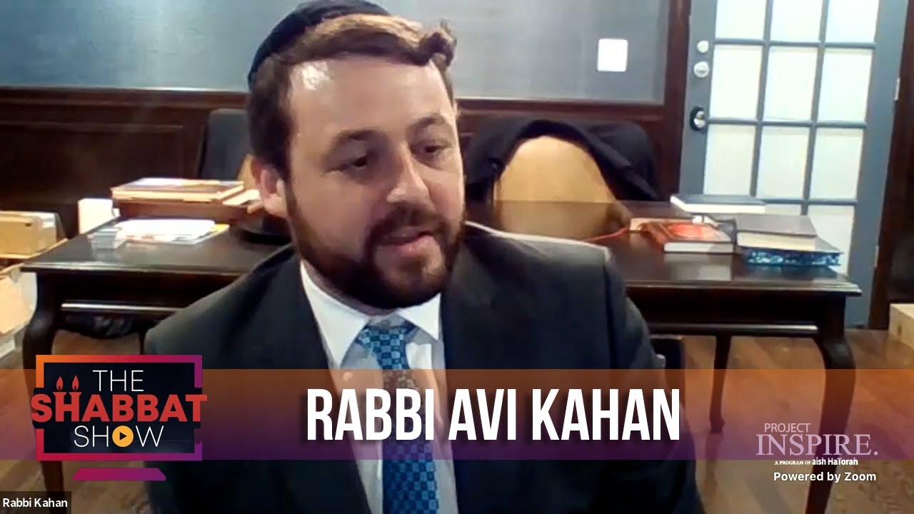 Rabbi Avi Kahan Promo
