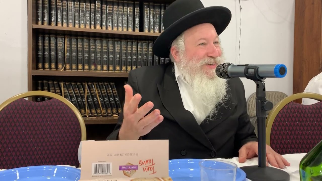 Rabbi Gancz Farbrengens in East Flatbush