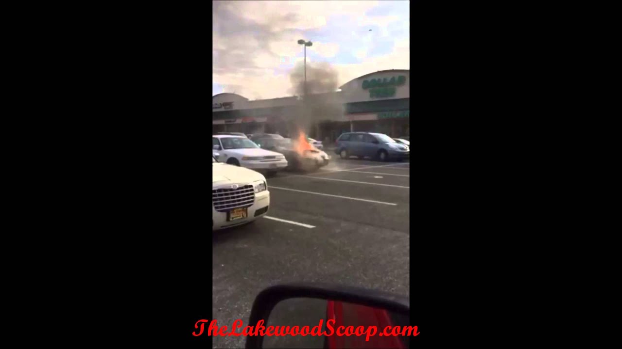 Car Catches Fire